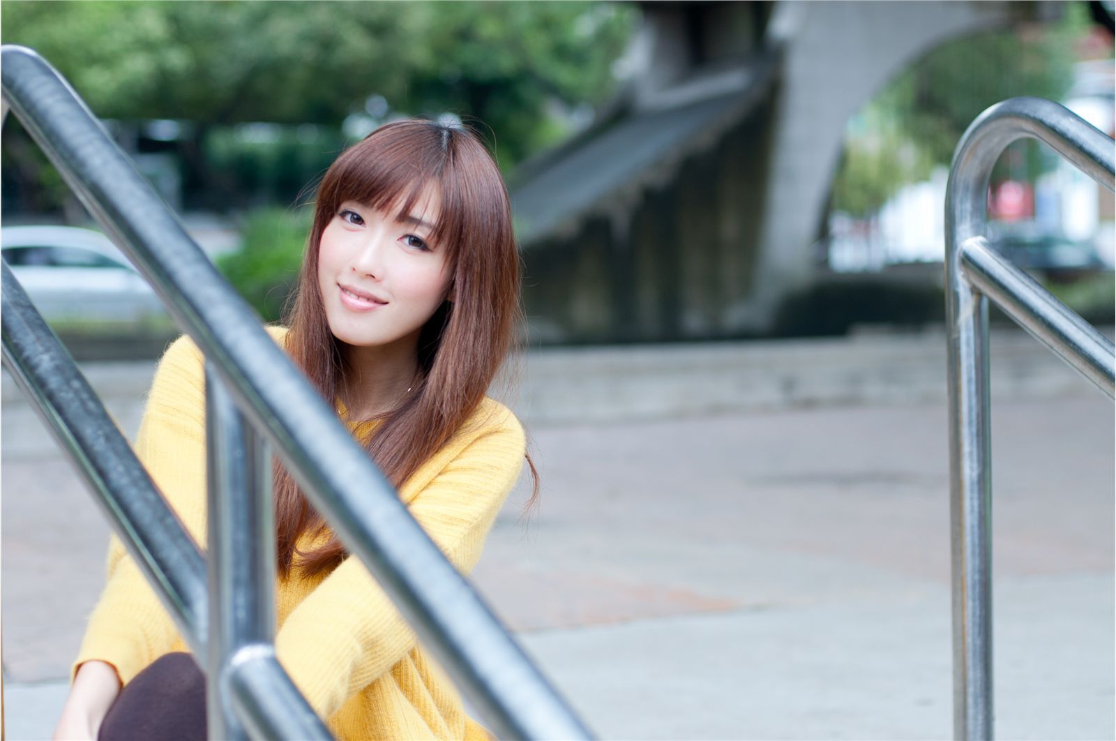 台湾清纯美女 Kila晶晶 高清街拍写真